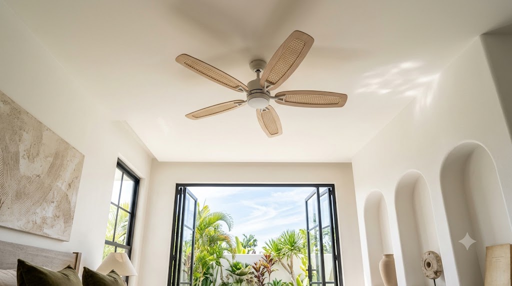 Rattan Ceiling Fan
